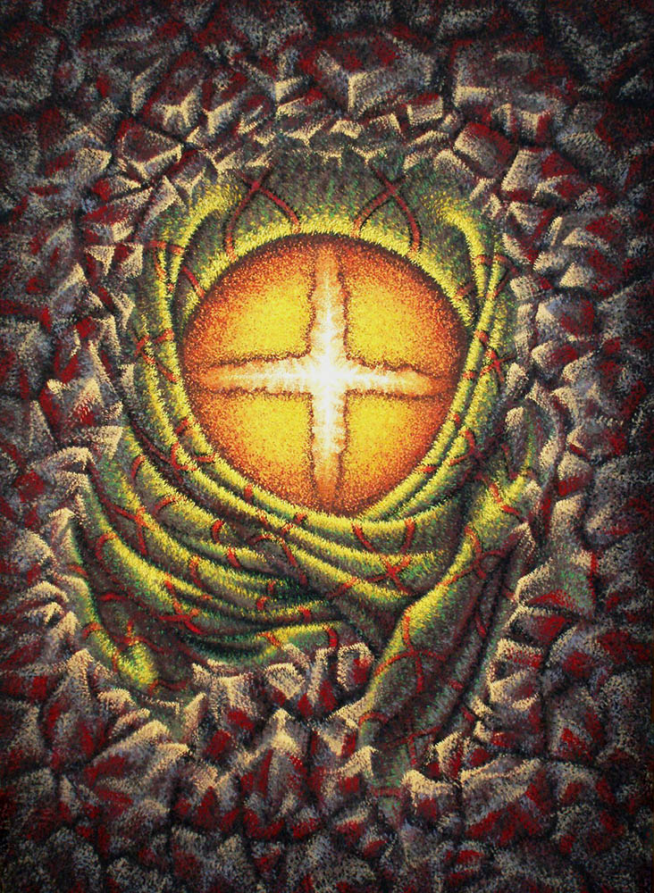 «Ненька» із серії «Трепіт надії». 2013. Полотно, акрил